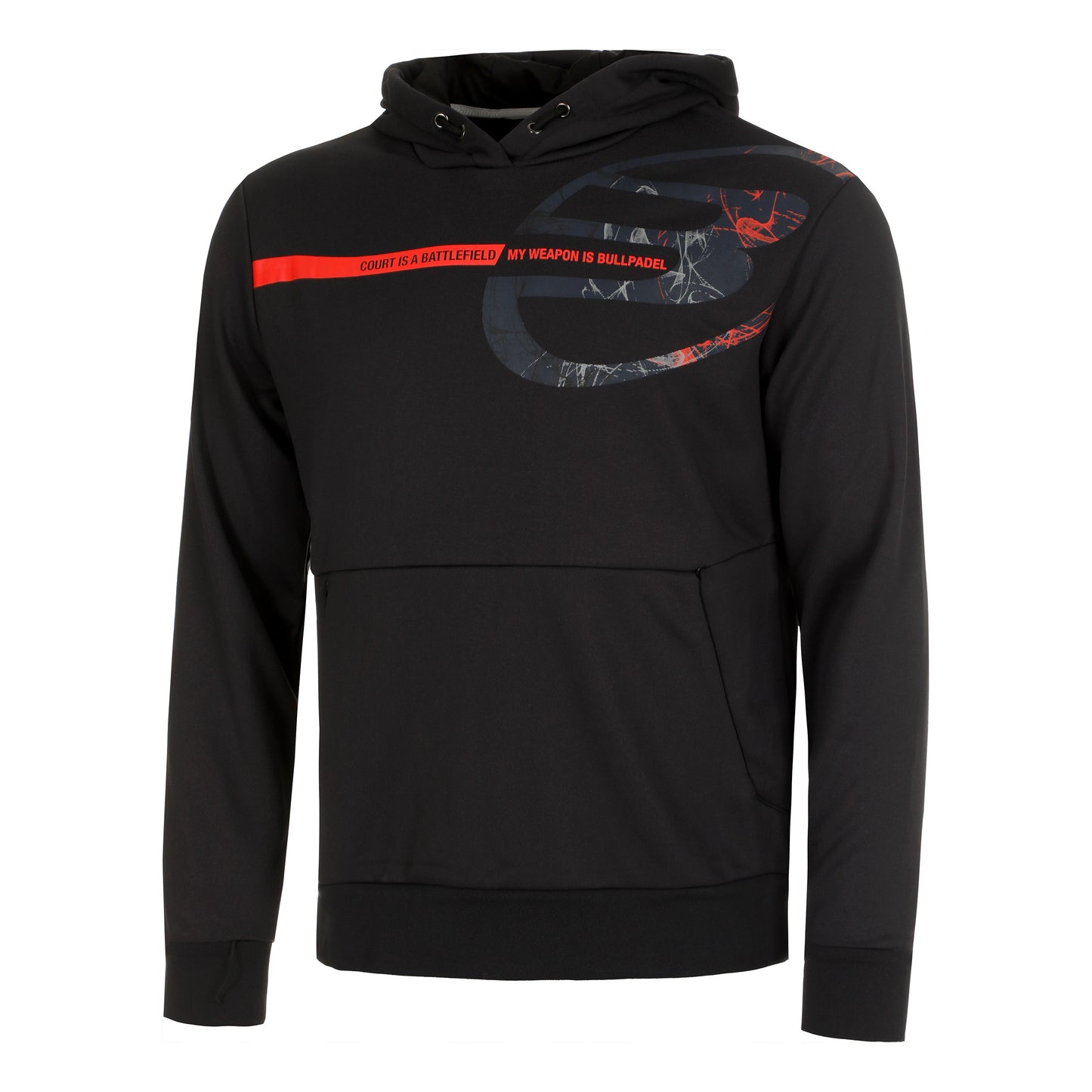 Bullpadel Baiona Hoody Men-Anthracite