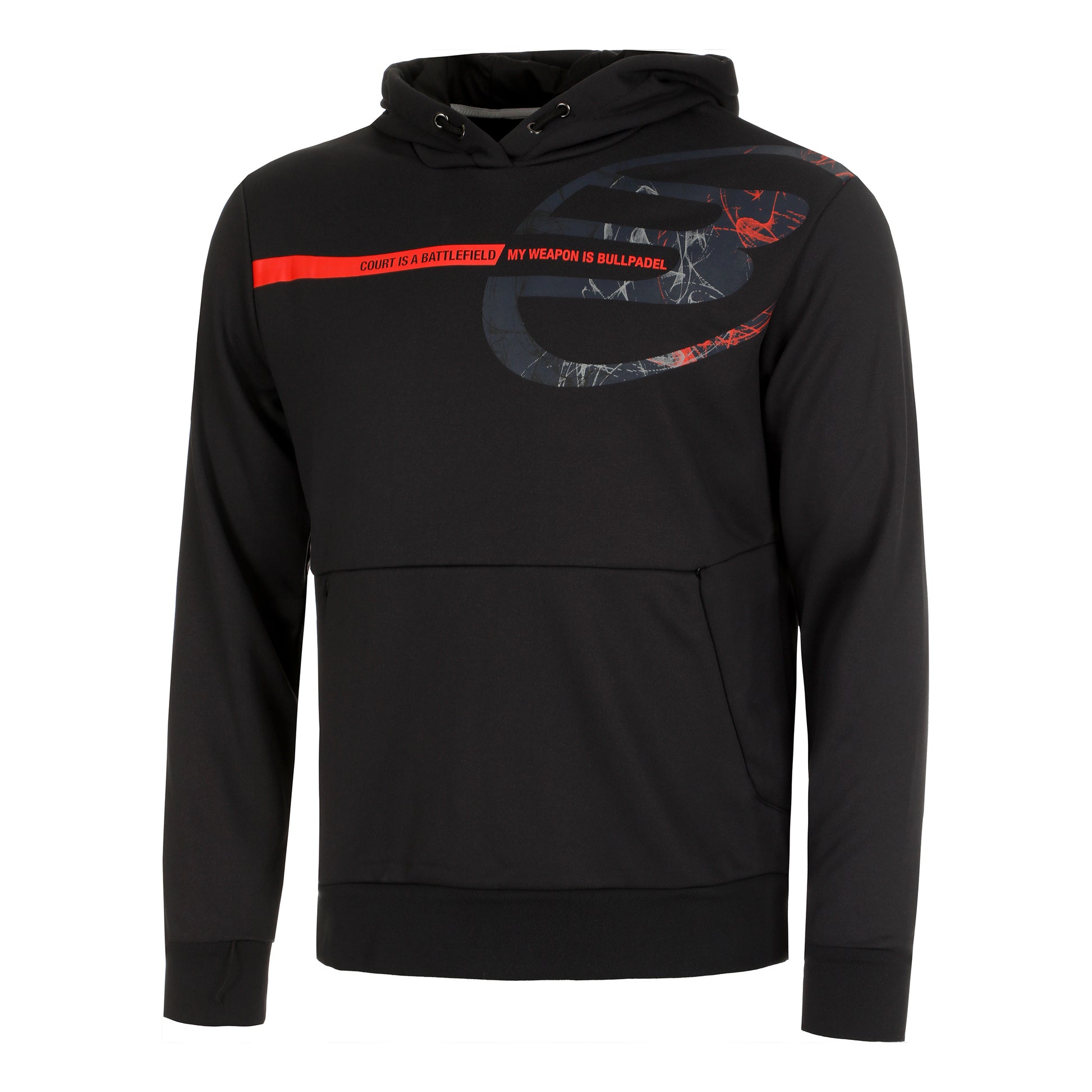 Bullpadel Baiona Hoody Men-Anthracite