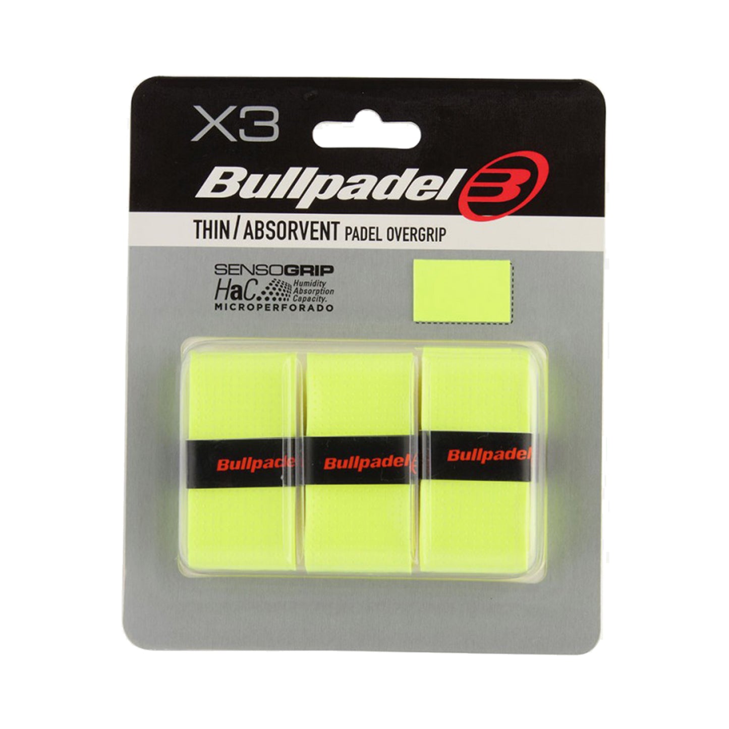Bullpadel GB-1705 SENSO ABSORBENT-Neon Yellow