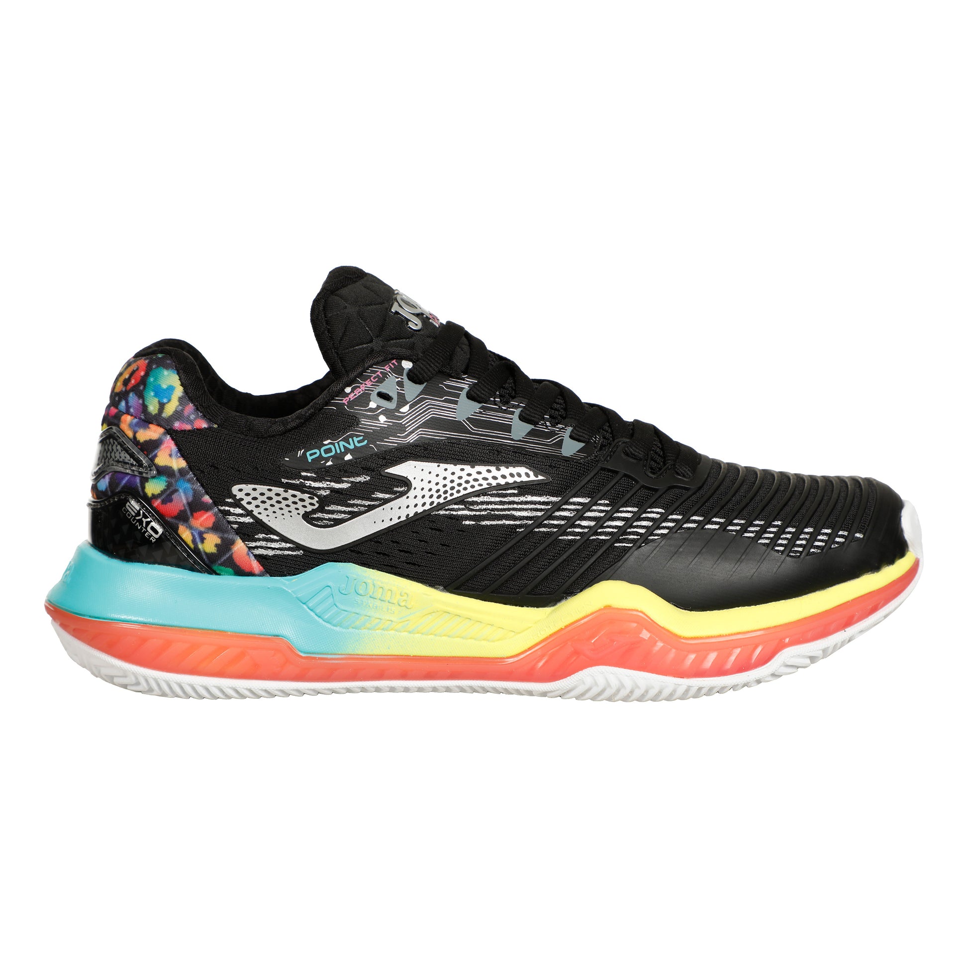Joma Point Clay court shoe Women - black,