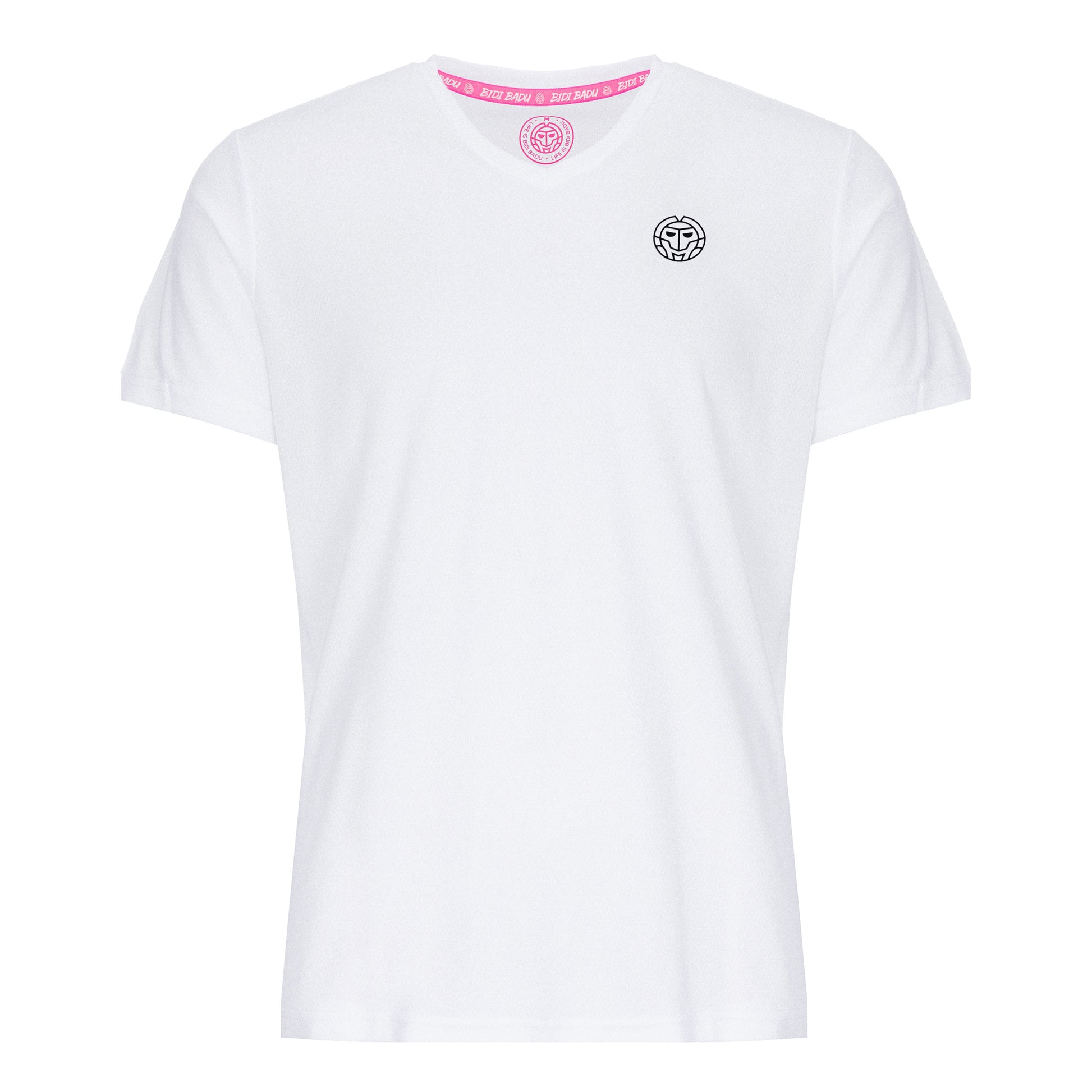 BIDI BADU Ted Tech T-Shirt Men - white, black
