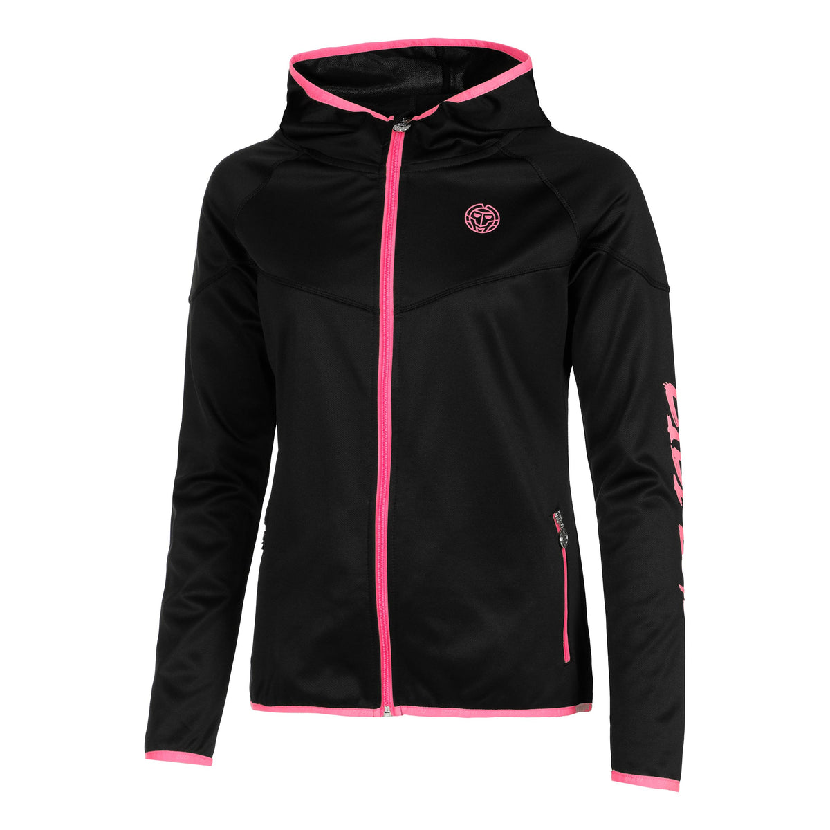 BIDI BADU Inga Tech Training jacket Women - black, pink