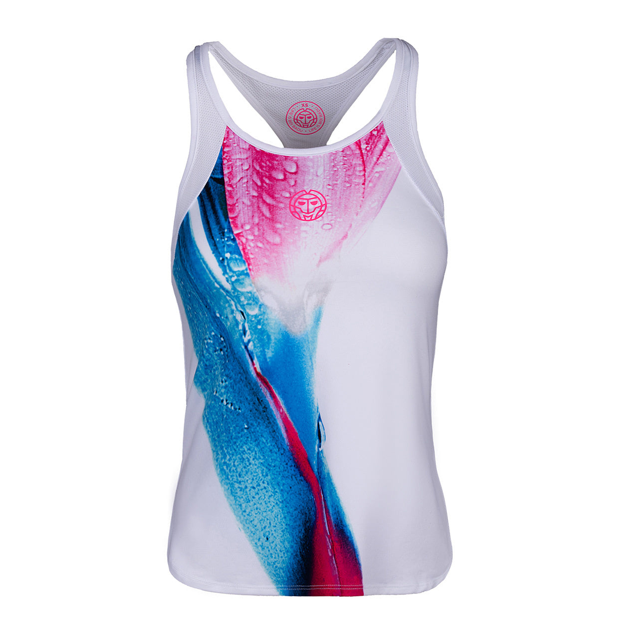 BIDI BADU Fanny Tech Tank Top Women - white, multicoloured