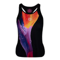 Fanny Tech Tank Top Women - black, multicoloured