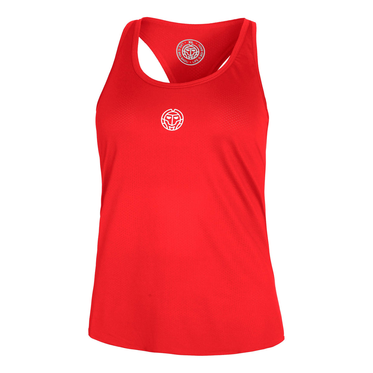 BIDI BADU Mea Tech Tank Top Women - red, white