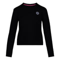 Mirella Basic Crew Sweatshirt Women-Black,White