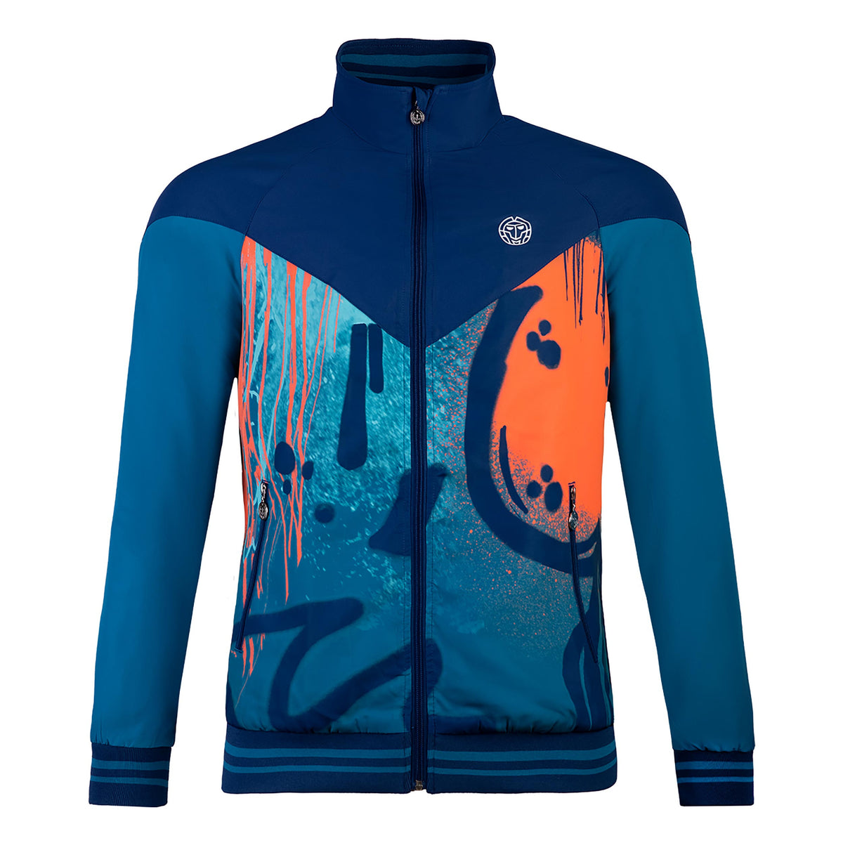 BIDI BADU Hayo Tech Training jacket Men - petrol, dark blue