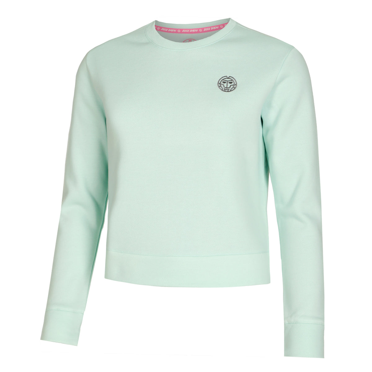 BIDI BADU Mirella Basic Crew Sweatshirt Women-Mint
