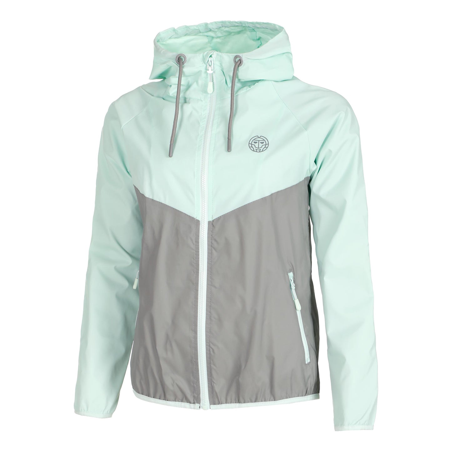 BIDI BADU Zohra Tech Training Jacket Women-Mint,Grey