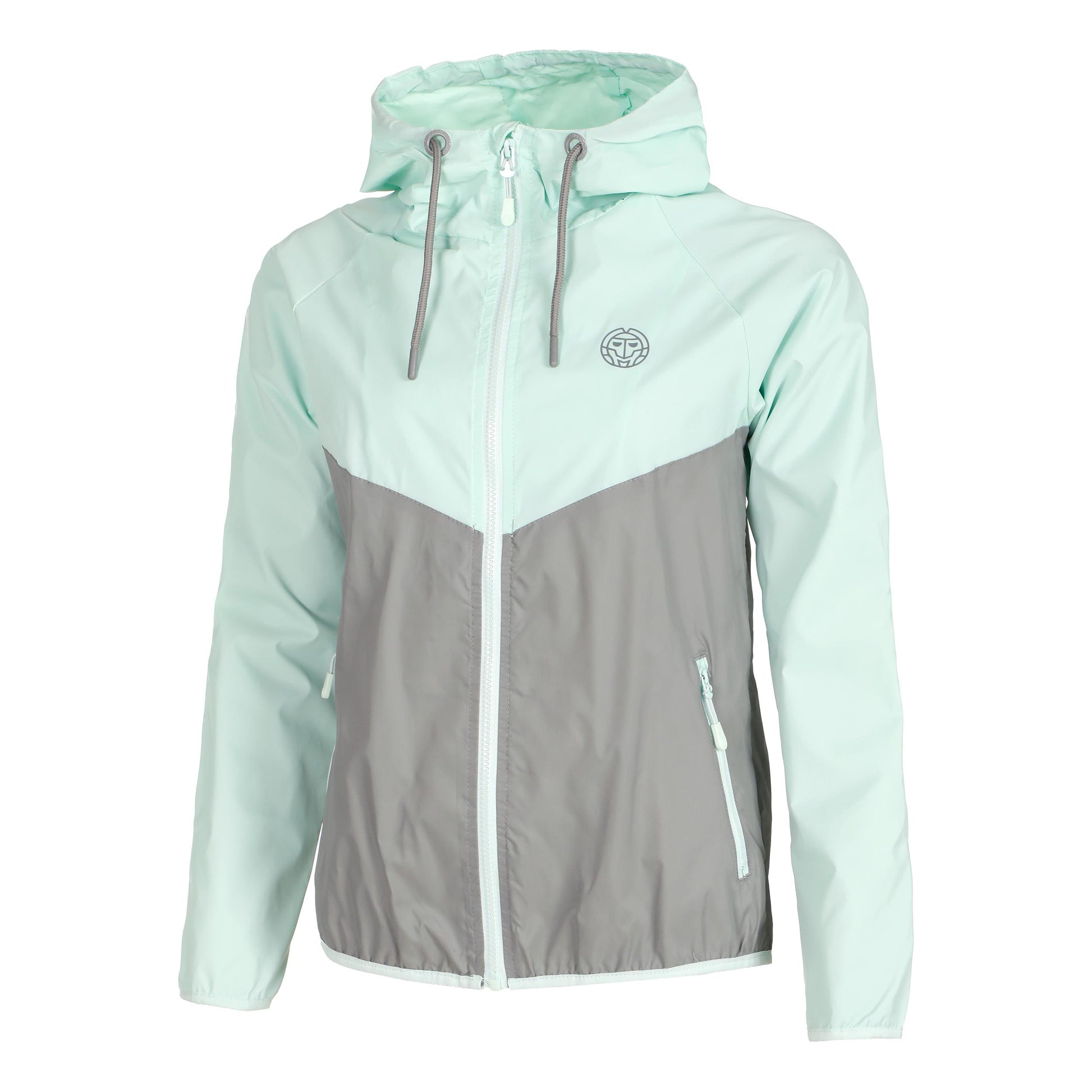 BIDI BADU Zohra Tech Training Jacket Women-Mint,Grey