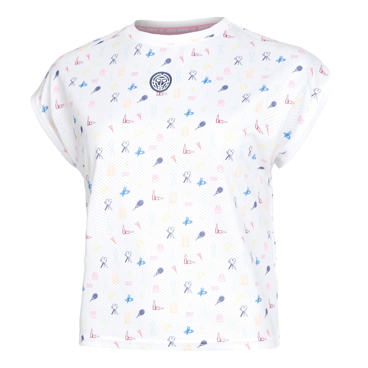 BIDI BADU Majira Tech T-Shirt Women - white, multicoloured