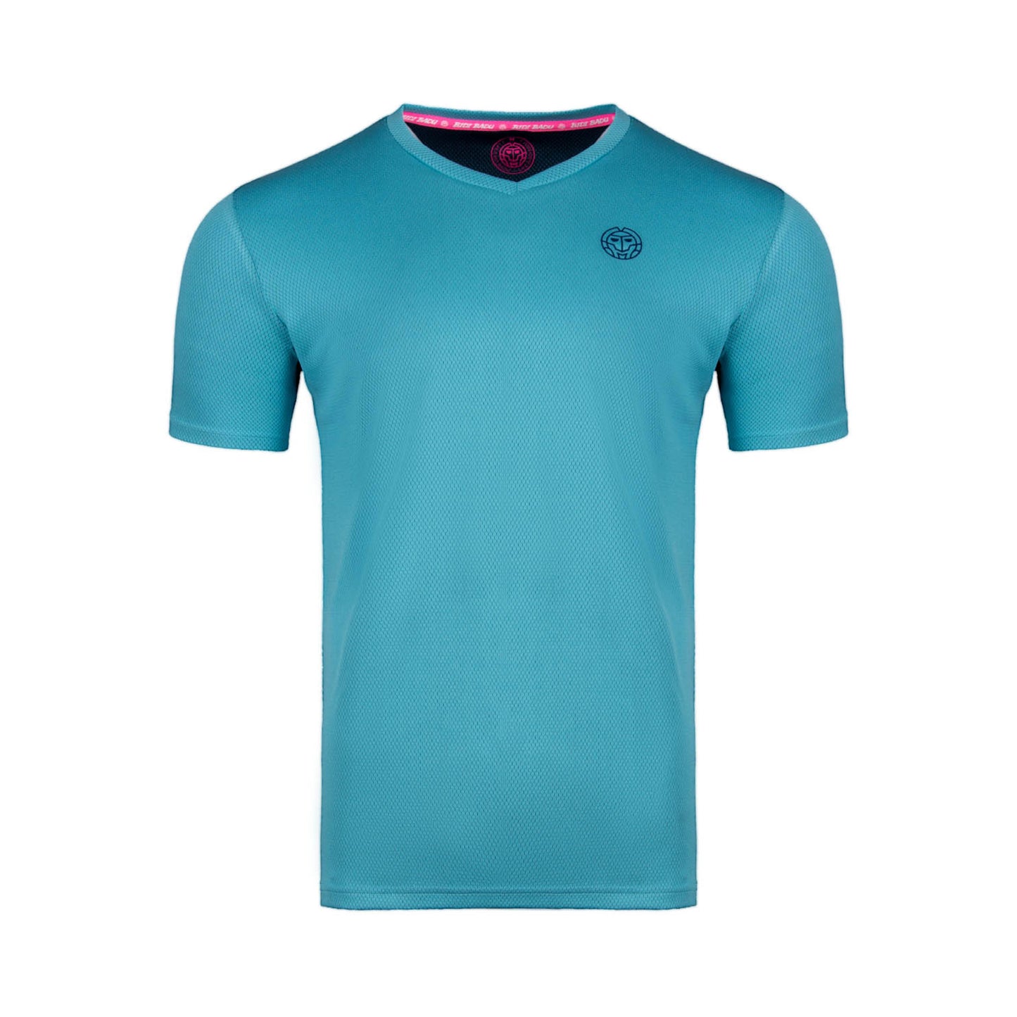BIDI BADU Evin Tech Round T-Shirt Boys - light blue, dark blue