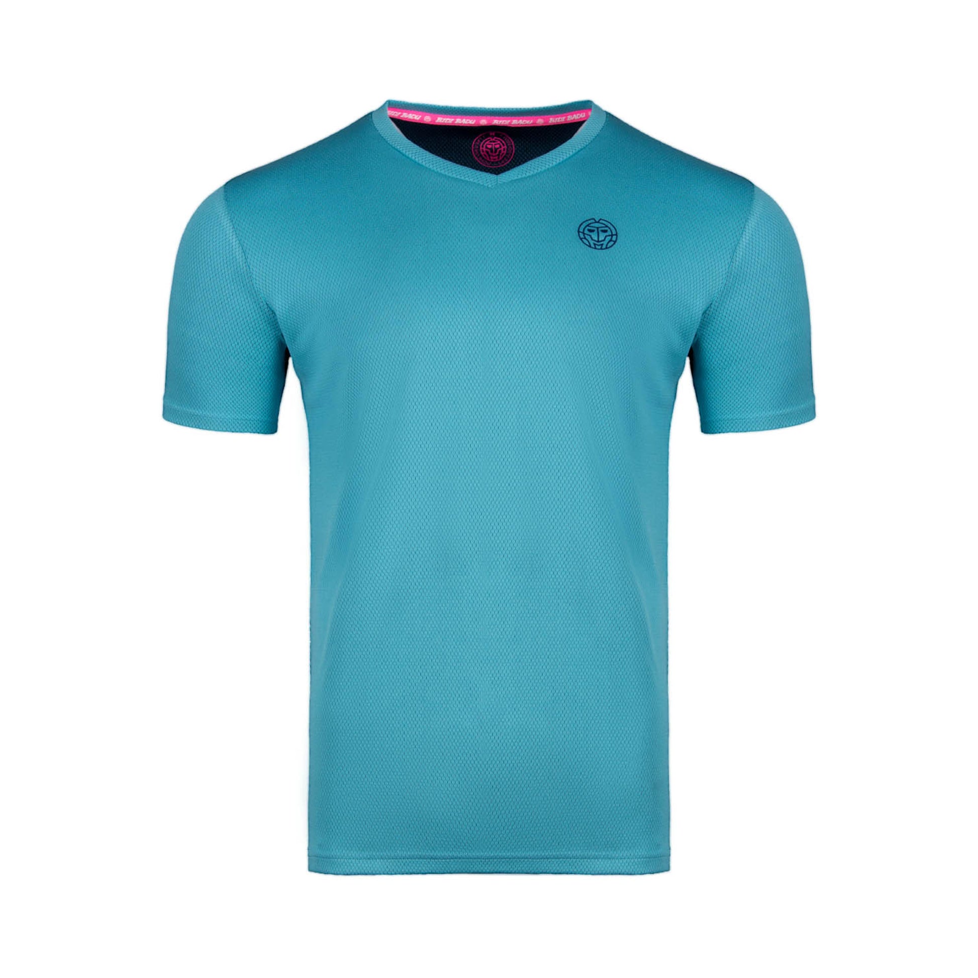BIDI BADU Evin Tech Round T-Shirt Boys - light blue, dark blue
