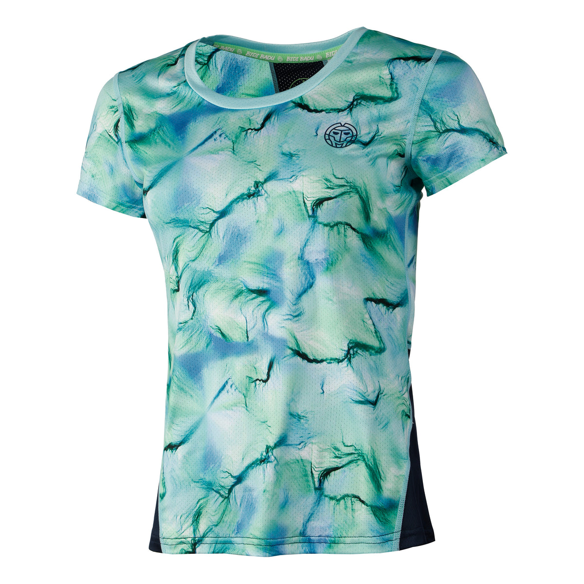 BIDI BADU Eve Tech Roundneck T-Shirt Women - multicoloured,