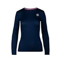 Mina Tech Roundneck Long sleeve Girls - dark blue,