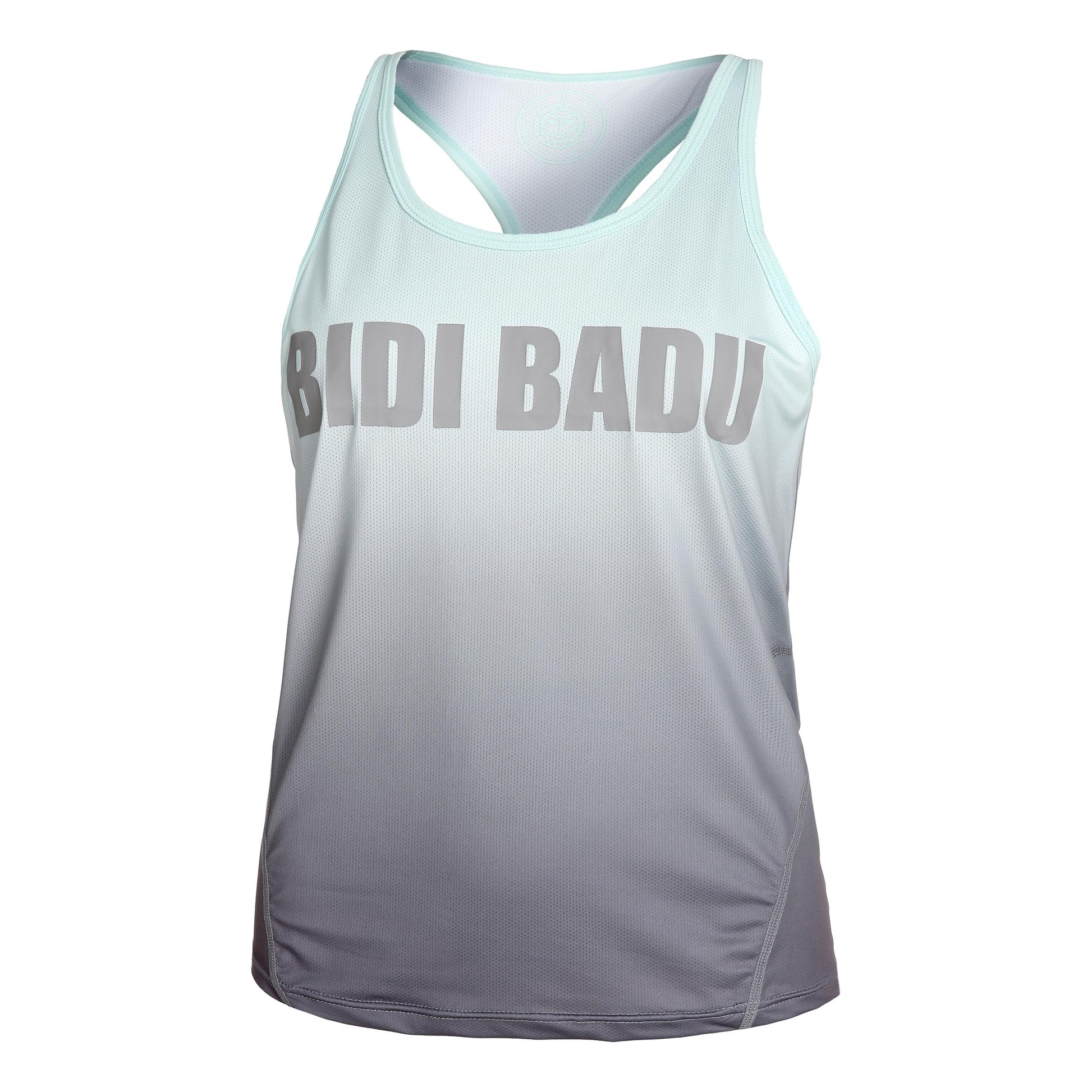 BIDI BADU Rhombo Move Printed Tank Top Women - grey,