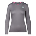Pia Tech Roundneck Long sleeve Women - grey,