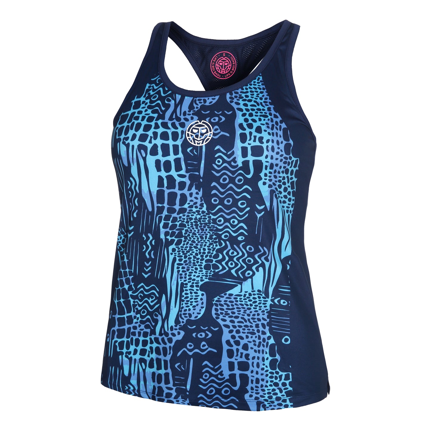 BIDI BADU Yaka Tech Tank Top Women - blue,
