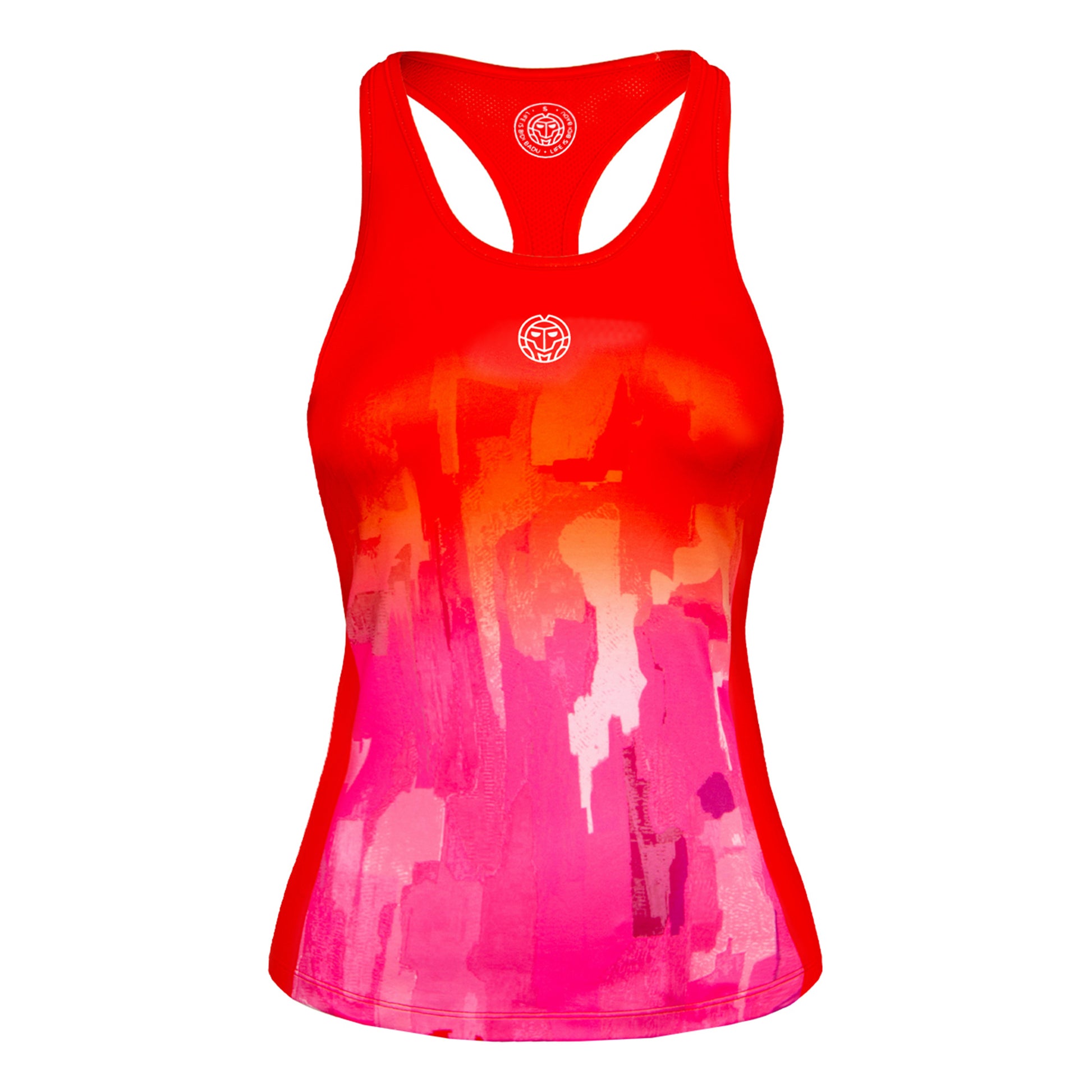 BIDI BADU Yaka Tech Tank Top Women - red, rose
