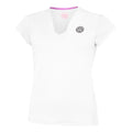 Crew V-Neck T-Shirt Women-White