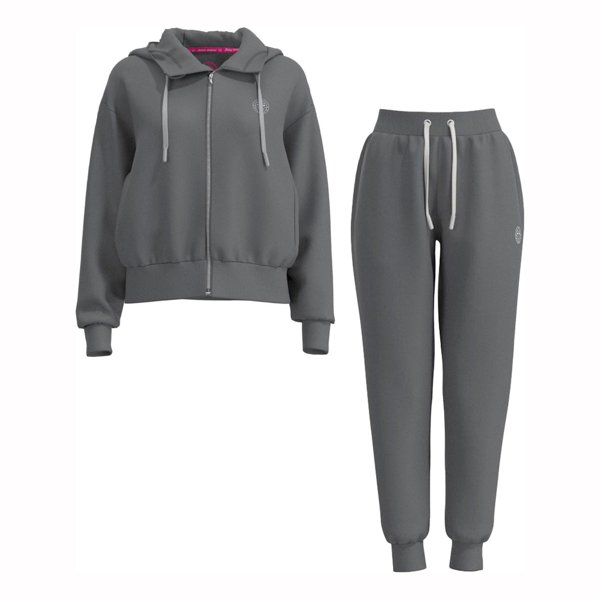 BIDI BADU Chill Tracksuit Women - dark grey,