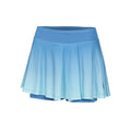 New York Printed Wavy Skirt Girls - turquoise, blue