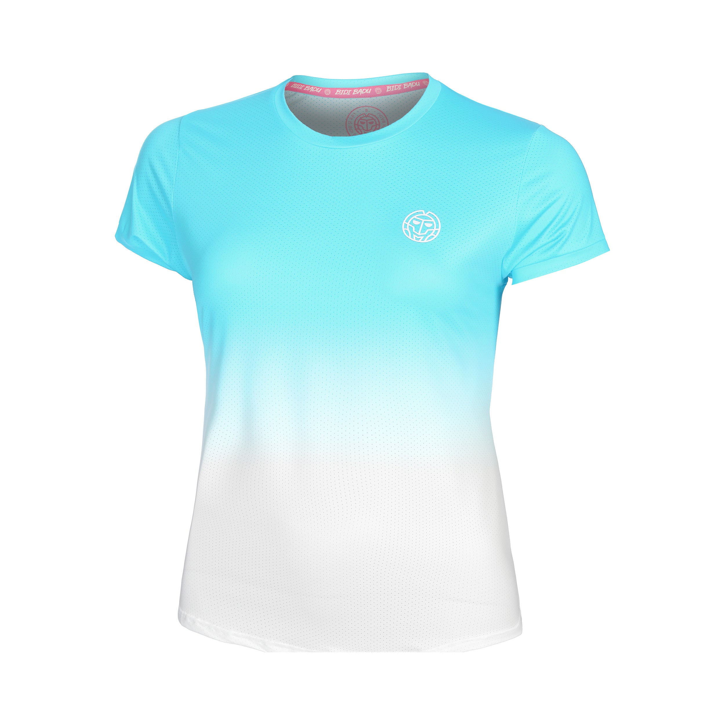 BIDI BADU Crew Gradiant T-Shirt Girls-Turquoise,White