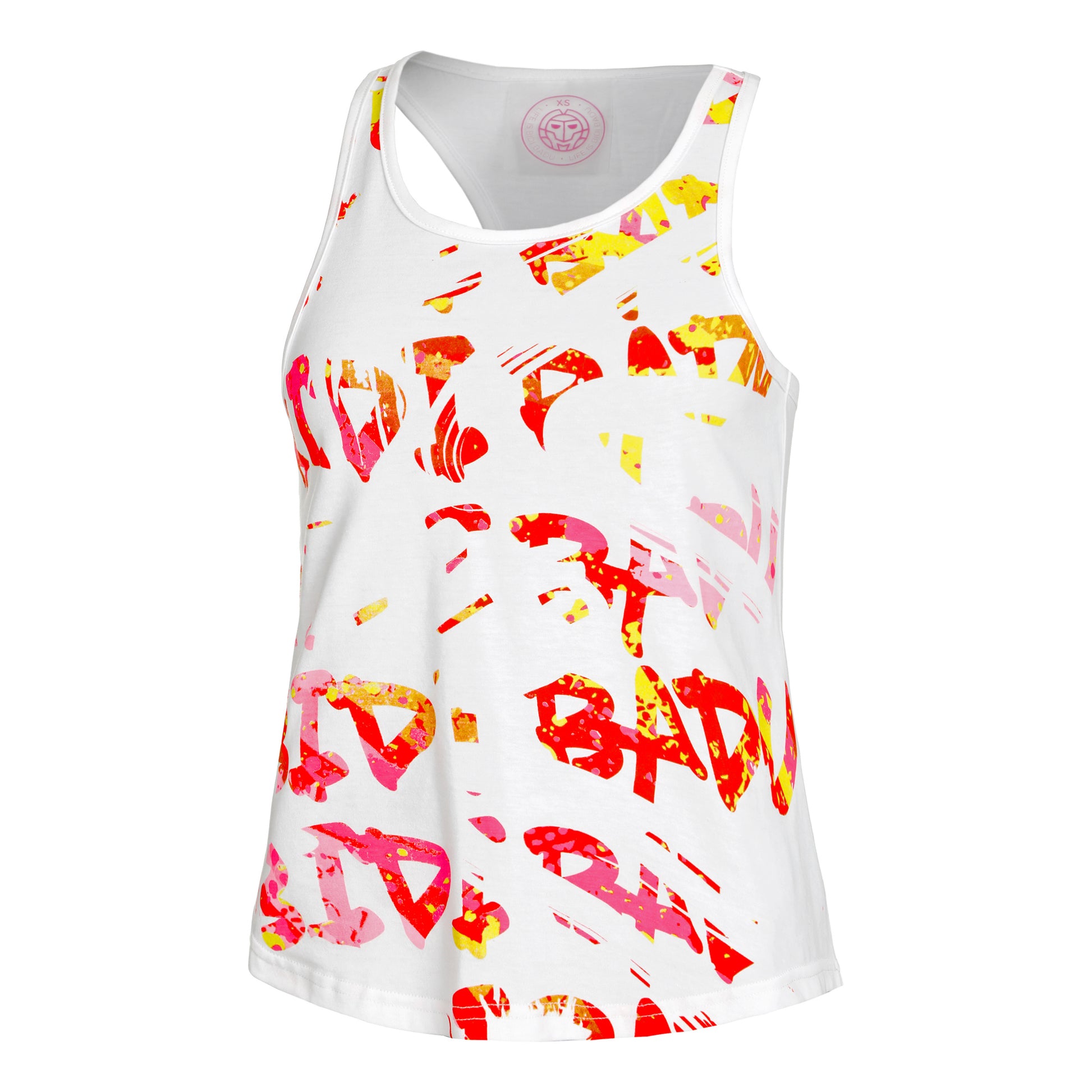 BIDI BADU Wild Arts Chill Tank Top Women-White,Multicoloured