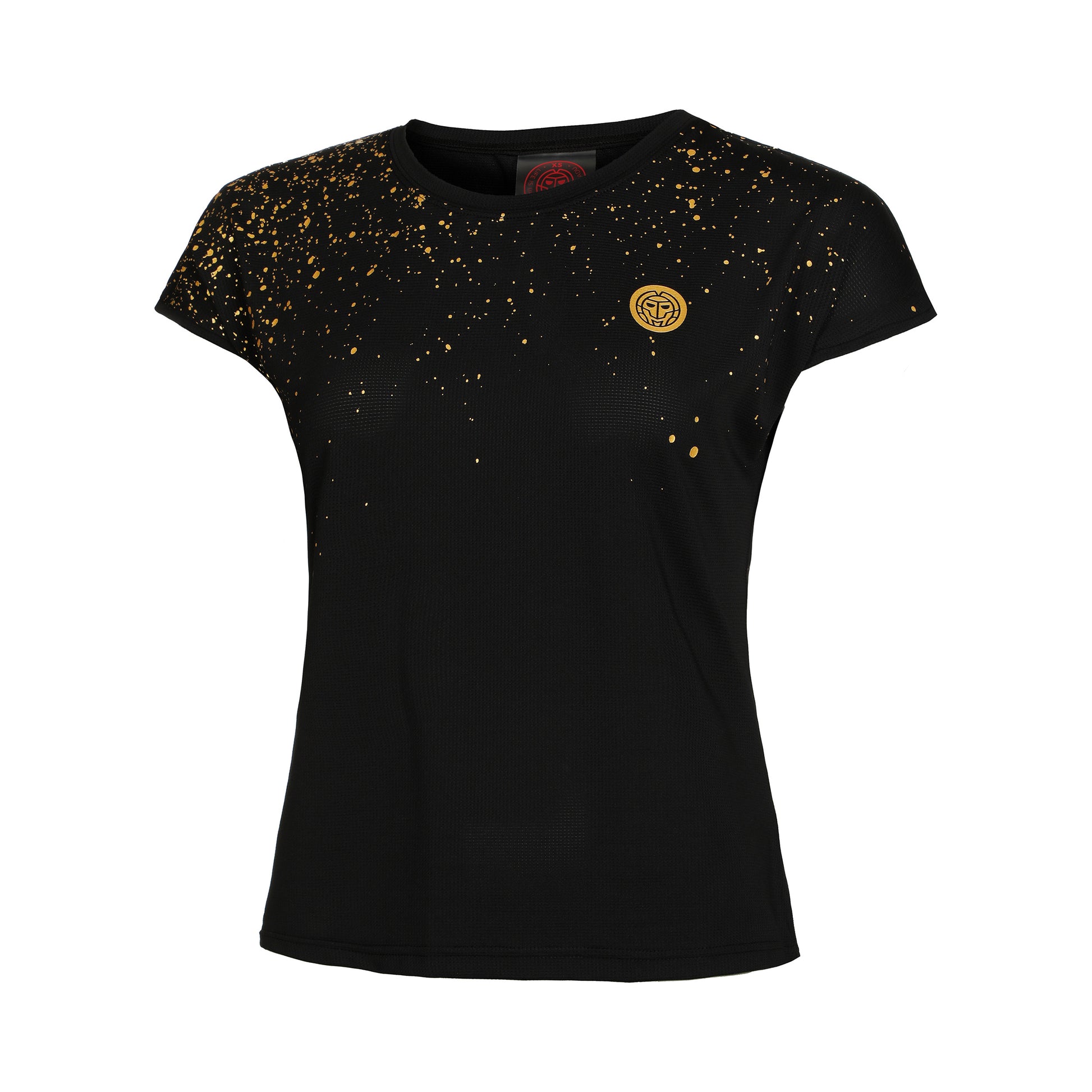 BIDI BADU Paris 2024 Junior Capsleeve T-Shirt Girls - black, gold