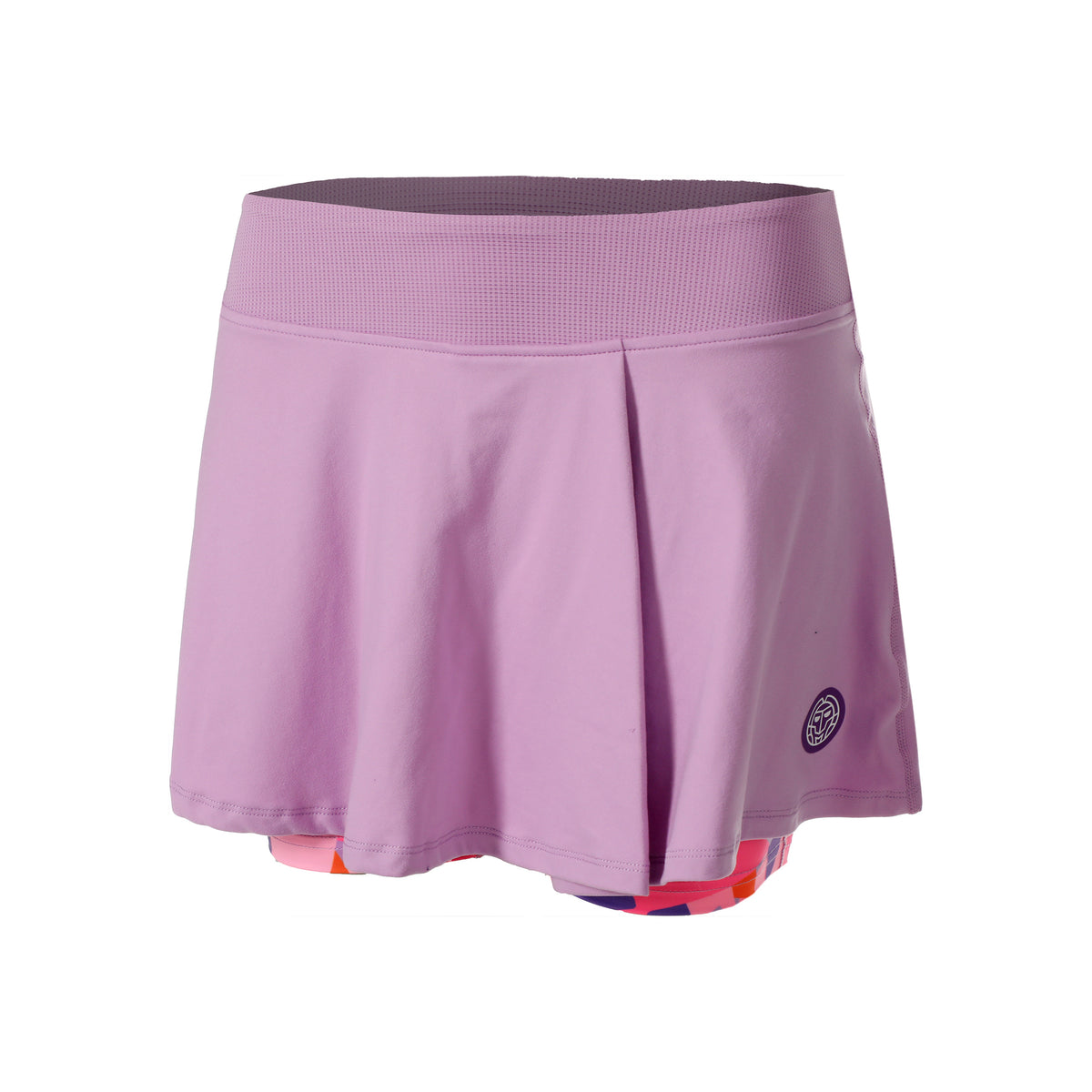BIDI BADU Spike Printed Wavy Skirt Women-Violet