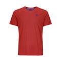 Evin Tech Round T-Shirt Boys - dark red,
