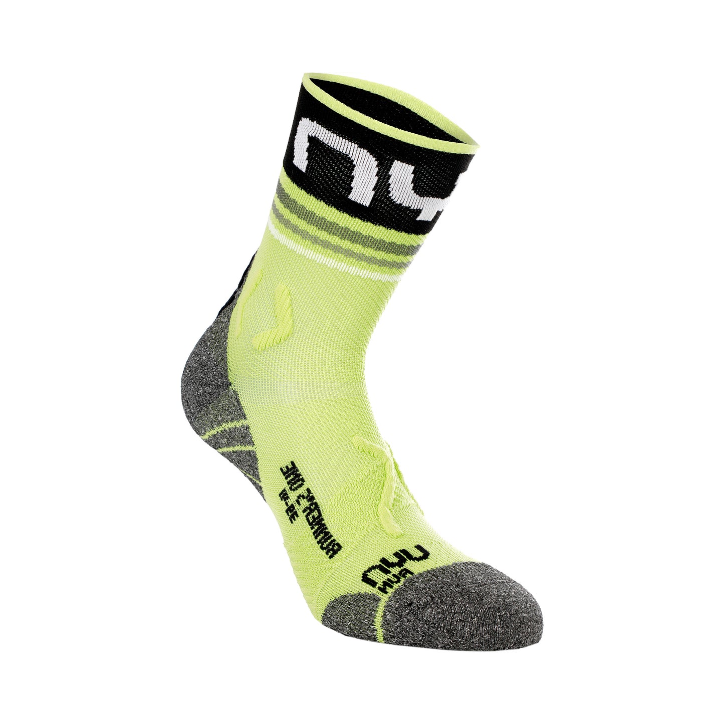 UYN Runner's One Running Socks Men-Green,Black
