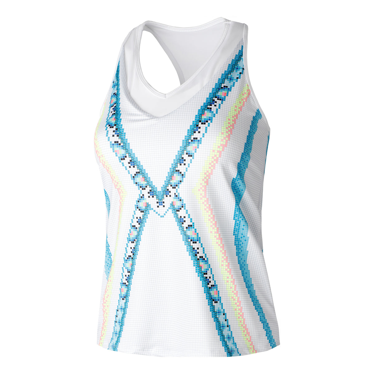 Lucky in Love with Bra Tank top Women - white, multicoloured