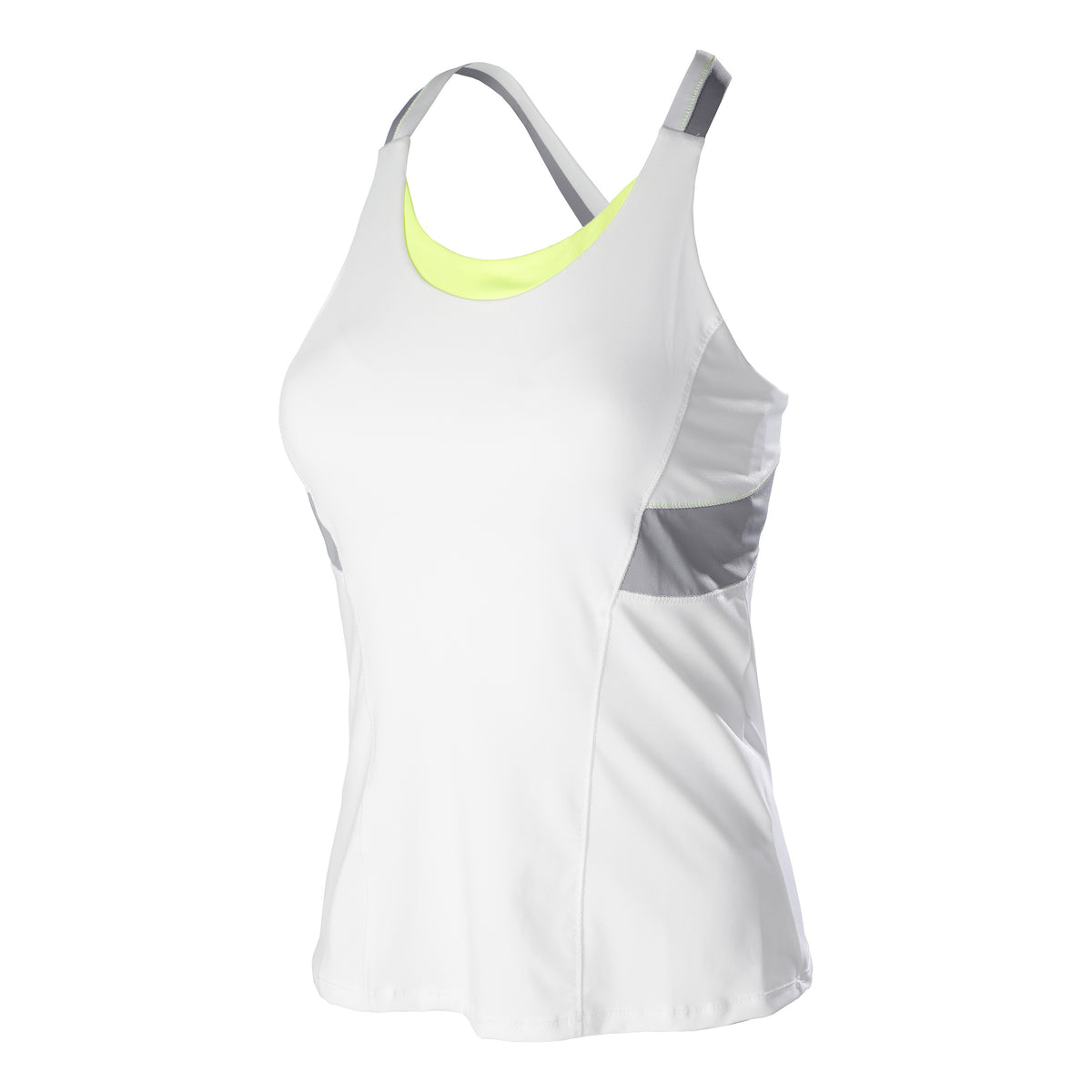 Lucky in Love Viva with Bra Tank top Women - white, grey