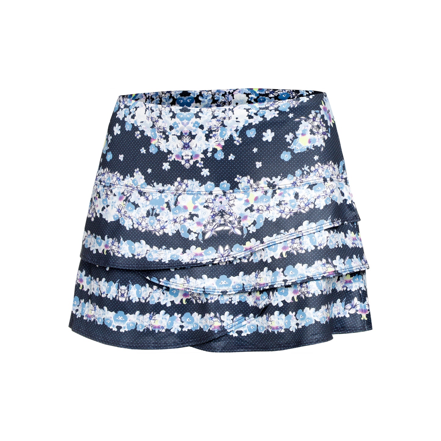 Lucky in Love Forget me not Scallop Skirt Women - blue, white