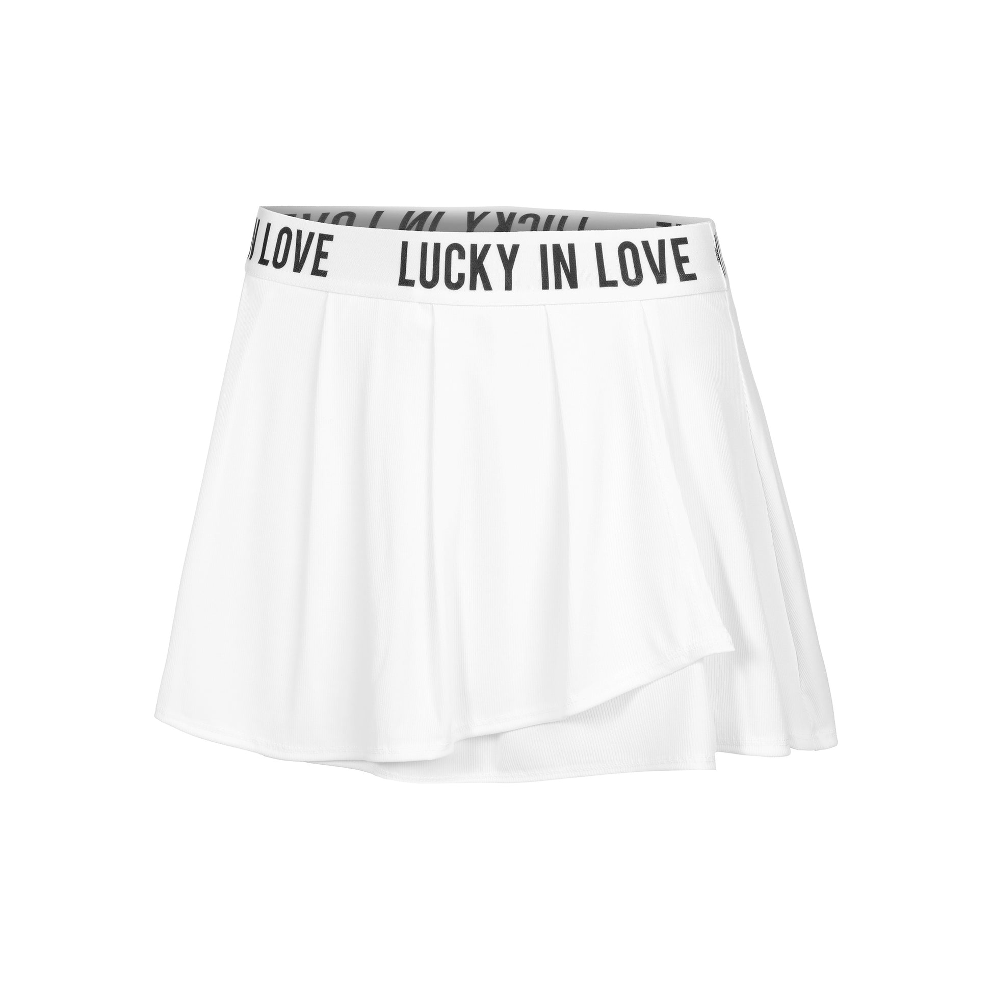 Lucky in Love Let's Get It On Skirt Women - white, black