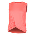 Snake Rattle N'Roll Twist Front Tank top Women - coral,