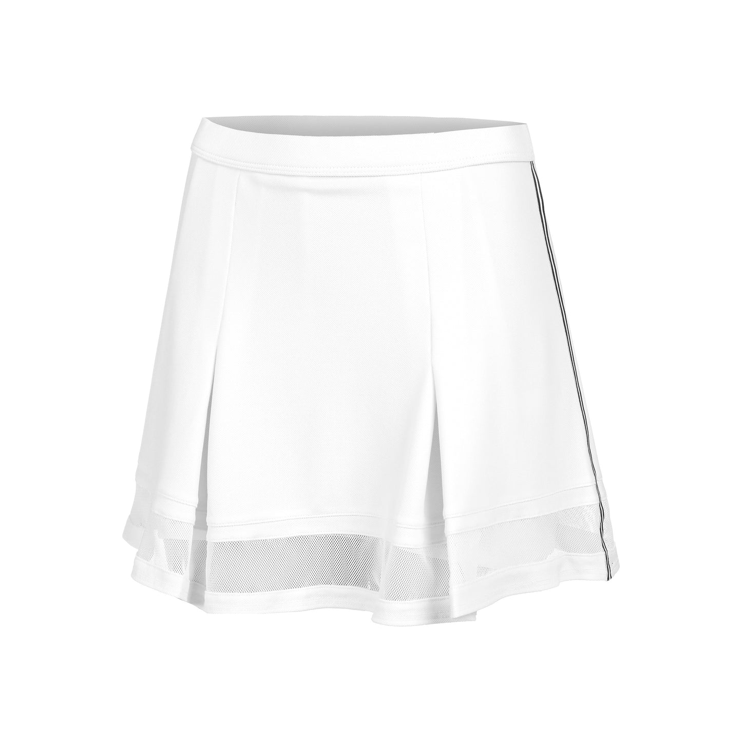 Lucky in Love High Waist Premier Skirt Women-White