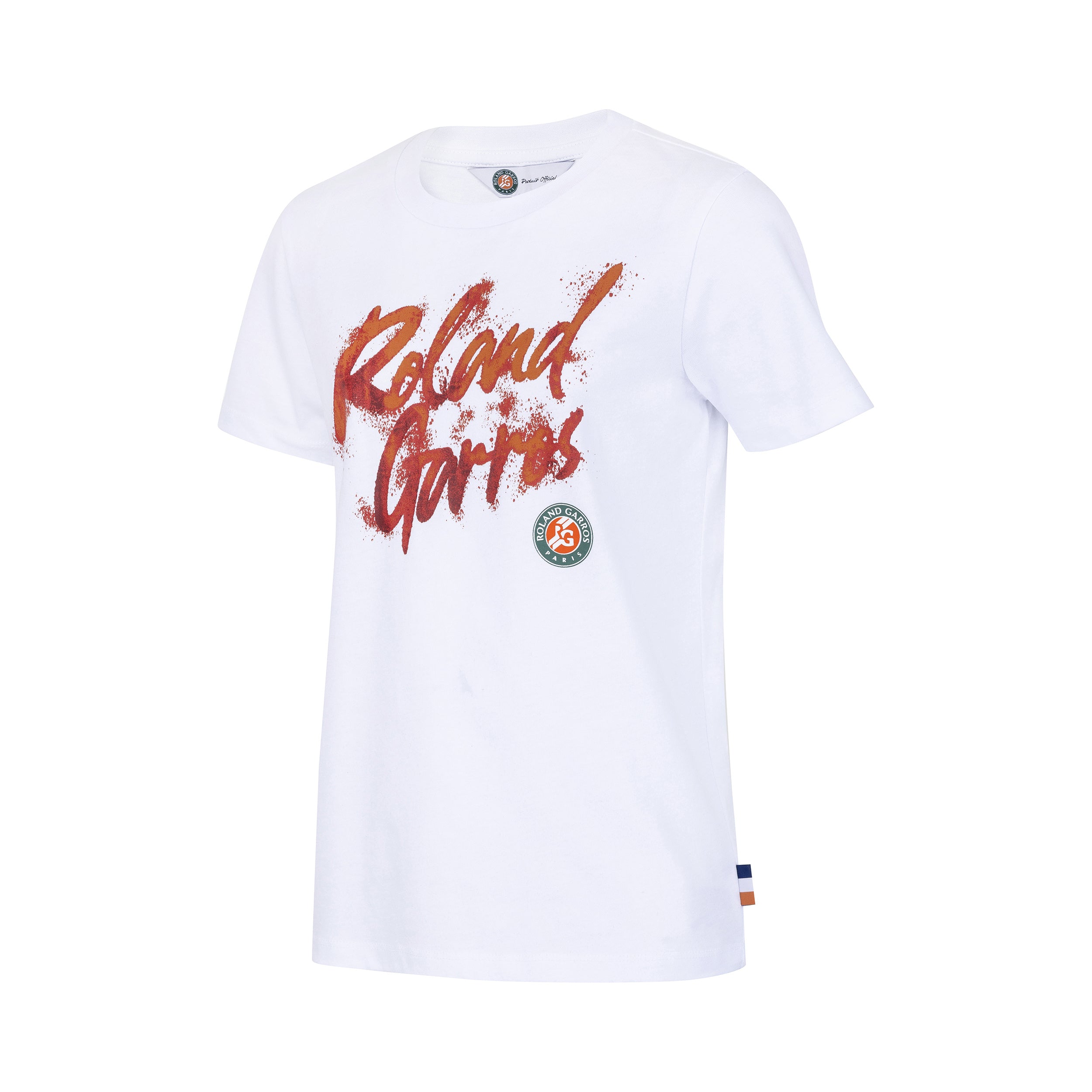 Roland Garros T-Shirt Kids-White