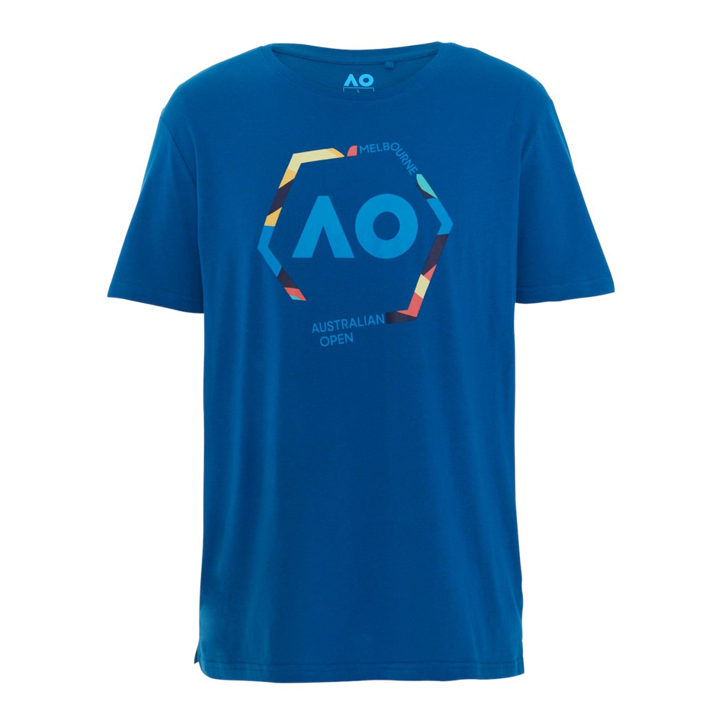 Australian Open Round Logo T-Shirt Men - blue, multicoloured