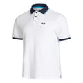 AO Player Polo Men - white, dark blue
