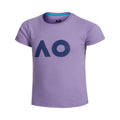 AO Stack Print Core Logo T-Shirt Girls - violet,