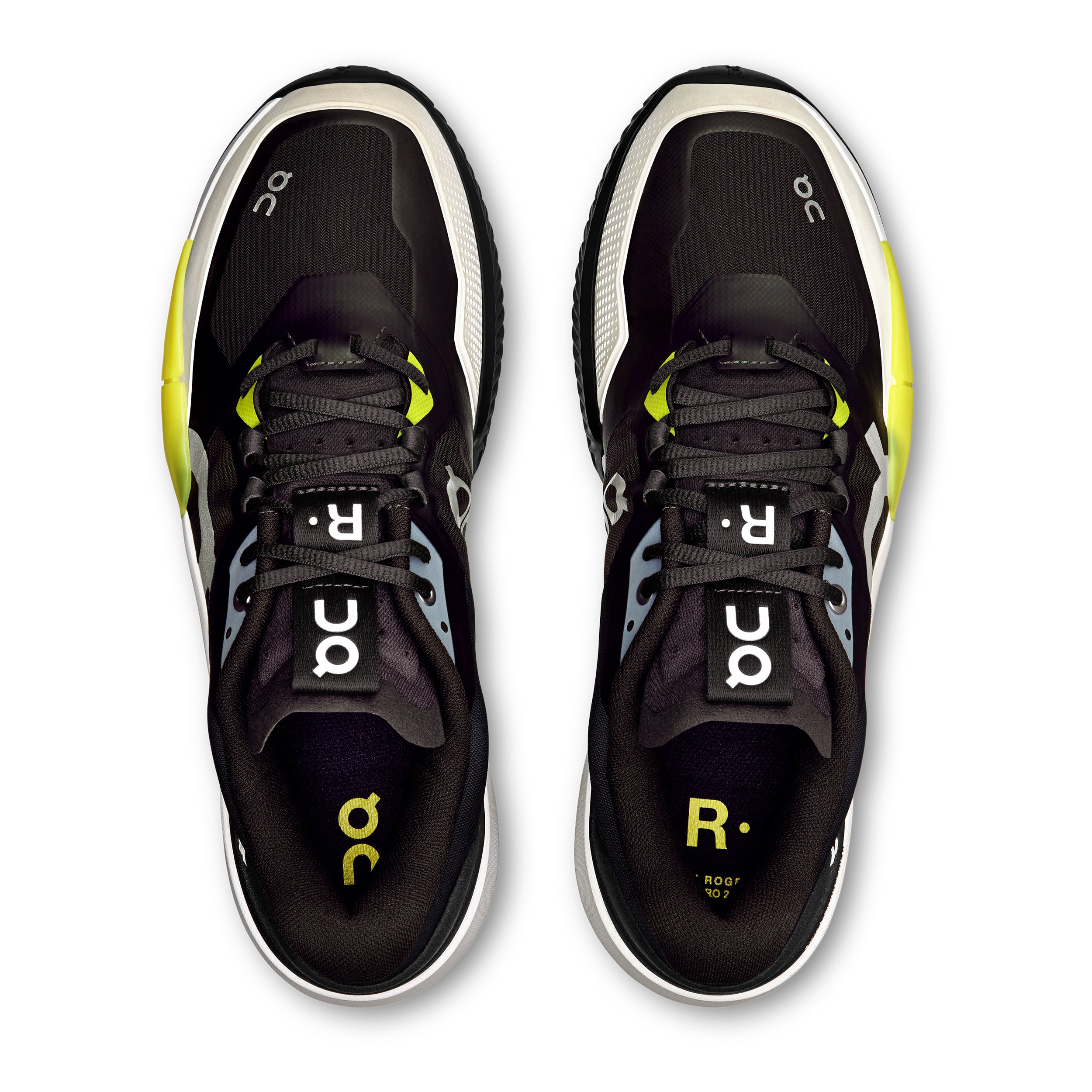 The Roger Pro 2 Clay Court Shoe Men-Black,Yellow | Tennis-Point