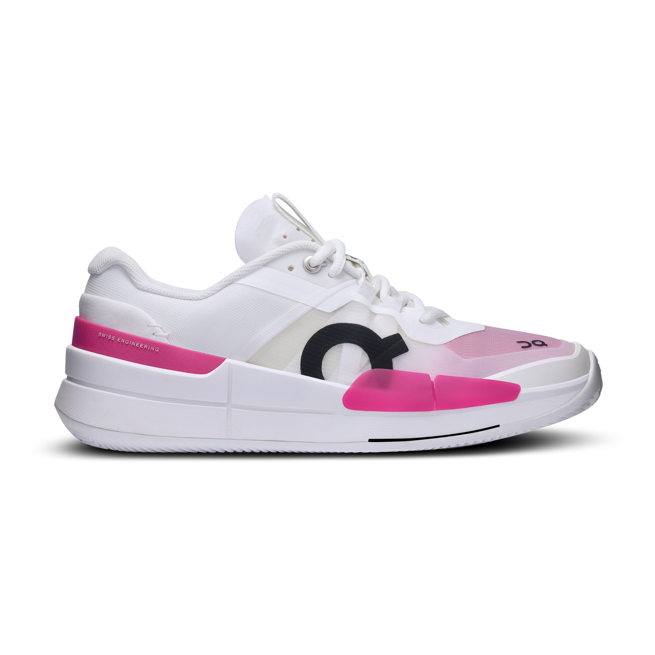 On The Roger Pro 2 All Court Shoe Women-White,Pink