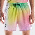 Court Shorts Men-White,Multicoloured