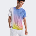 Court T-Shirt Men - white, multicoloured