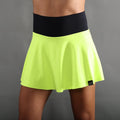Lux Ii Skirt Women-Neon Yellow,Dark Blue