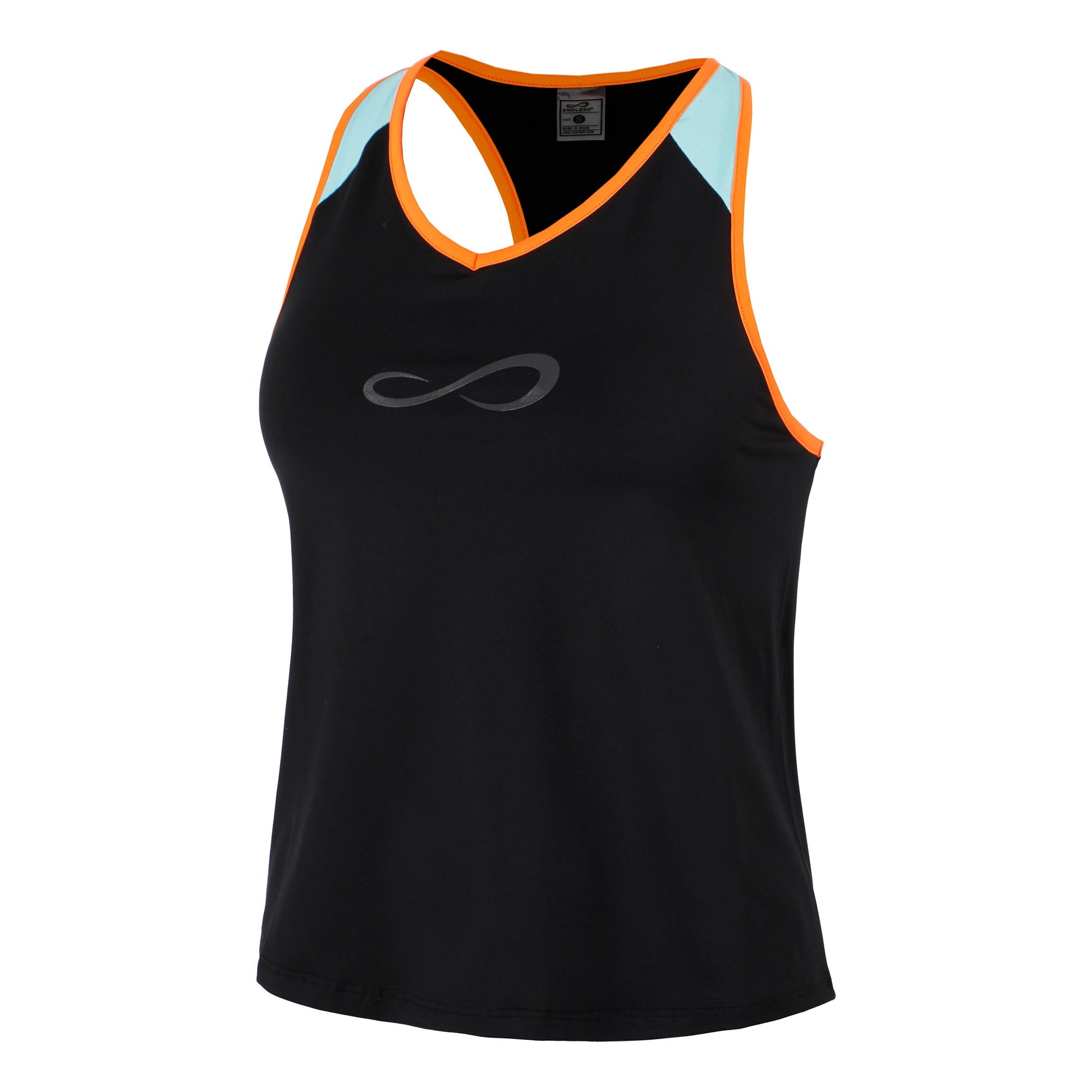 Endless Speed V Tank Top Women-Black,Blue