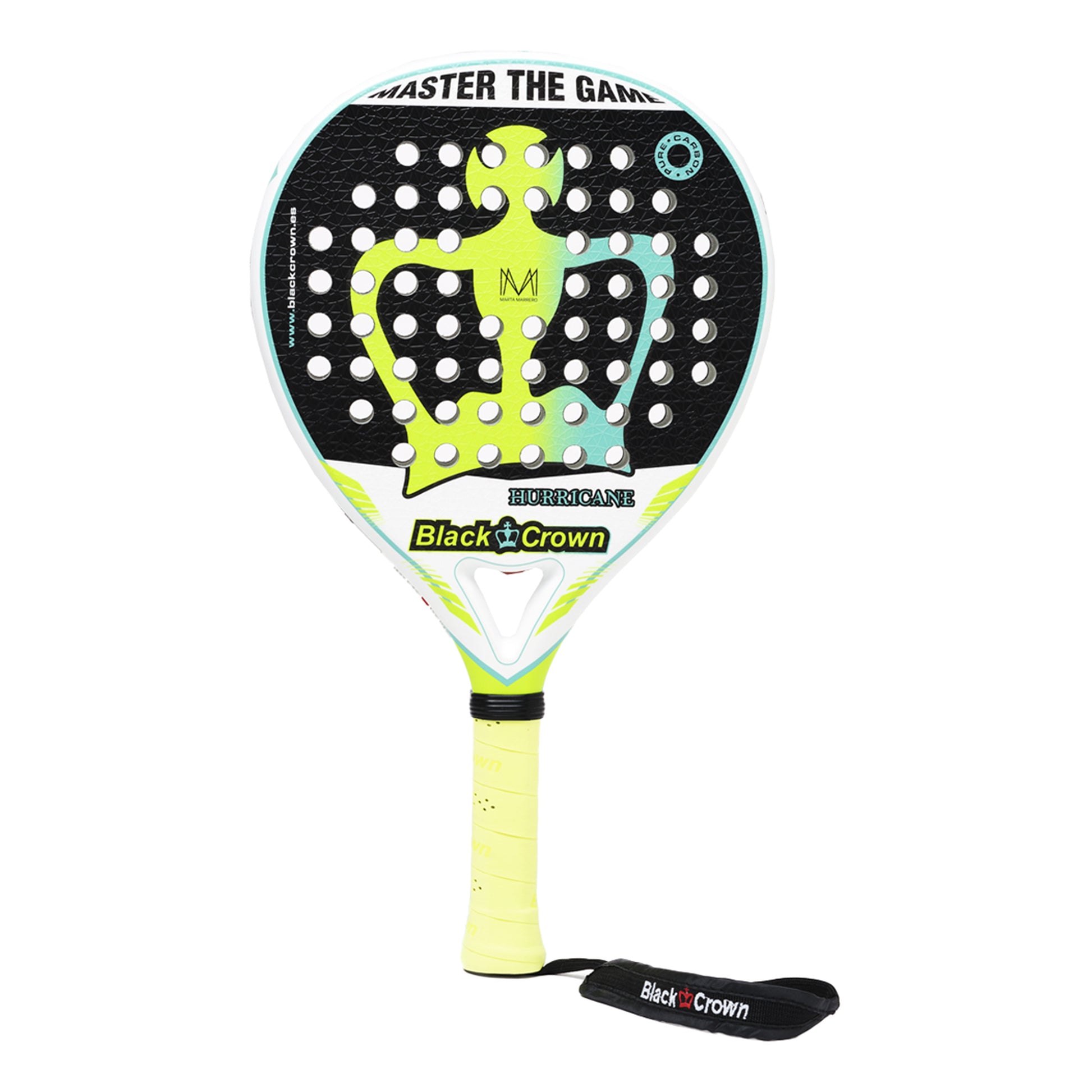 Black Crown Hurricane Padel racket