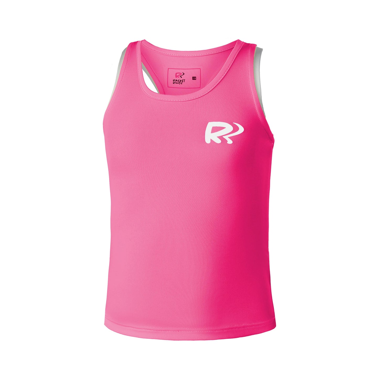 Racket Roots Teamline Tank Top Girls-Pink